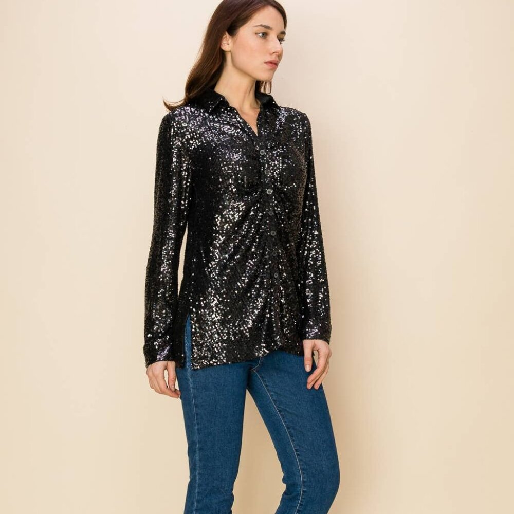 W.A.Y. Sequin Shirt